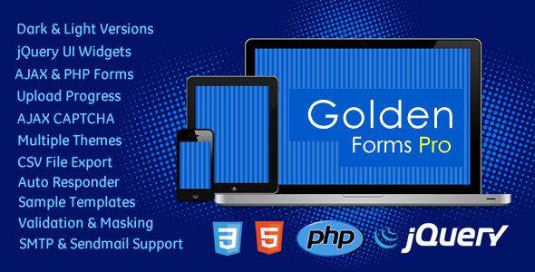 Golden Forms Pro - CodeCanyon 10329958