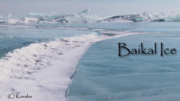 Baikal Ice Surface 