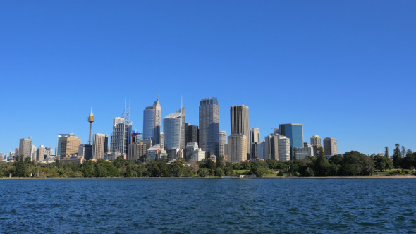 Sydney City Skyline 