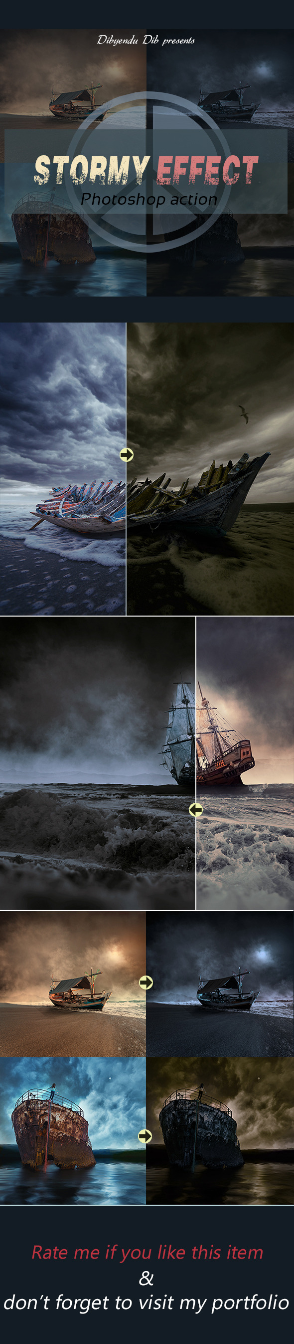 Stormy Effect - Photo Effects Actions