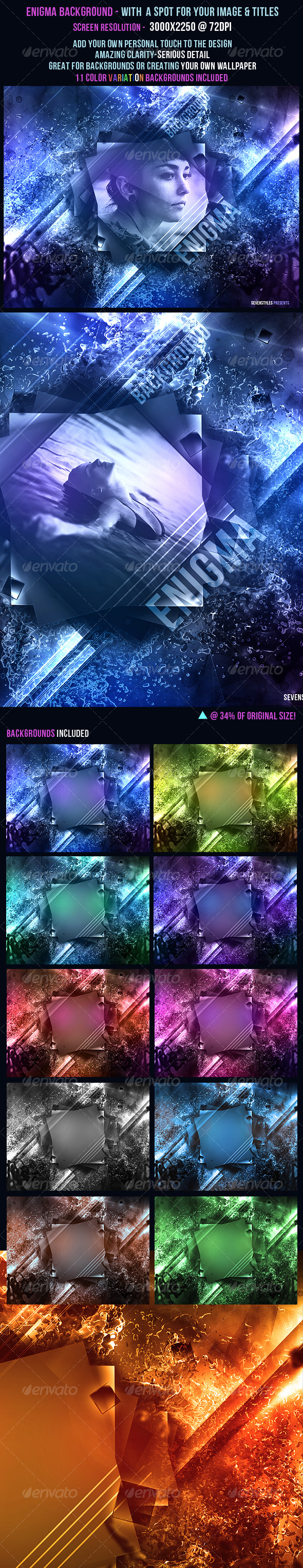 Enigma Background - Backgrounds Graphics