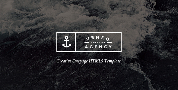 Ueneo – Creative One Page HTML5 Template
