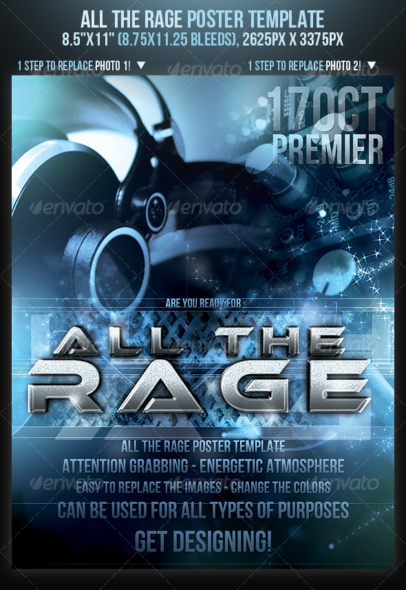 Poster Template - Clubs & Parties Events