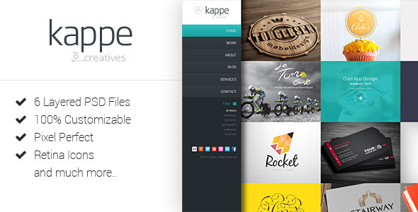 Kappe - Creative - ThemeForest 6659463