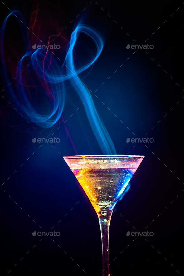 colourful coctail - Stock Photo - Images