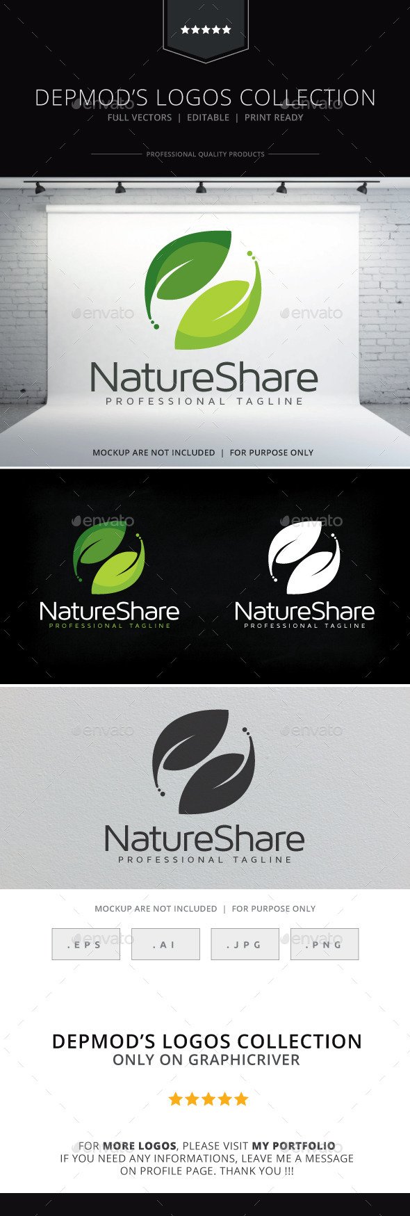 Nature Share Logo - Nature Logo Templates