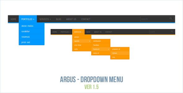 Argus - Dropdown - CodeCanyon 3719263