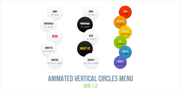 Animated Vertical Circles - CodeCanyon 3291480
