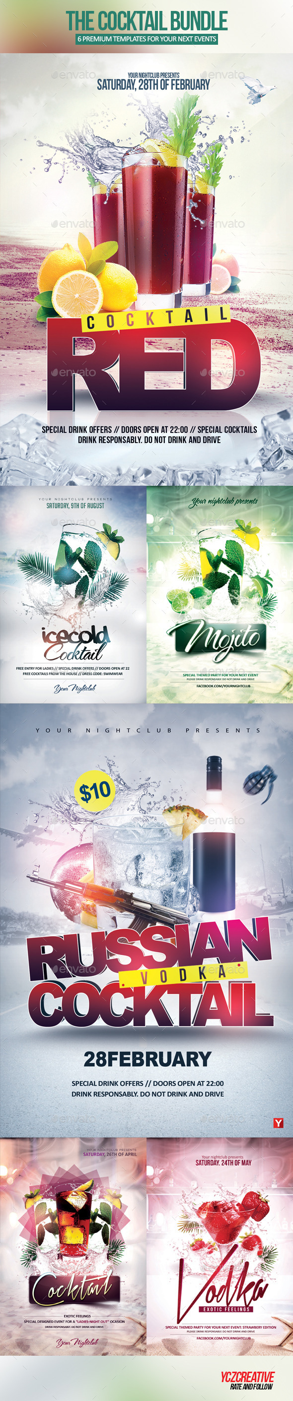The Cocktail Bundle - Clubs & Parties Events