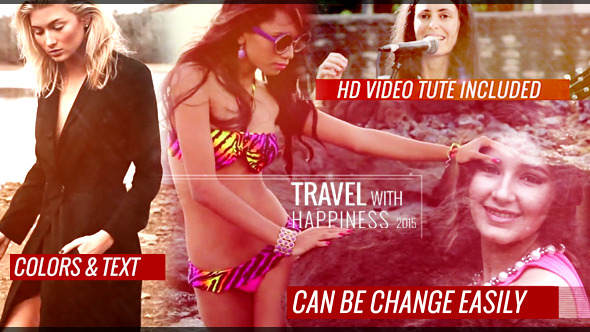 Travel With Happiness - VideoHive 10050468