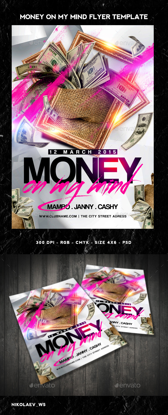 Money on sale om flyer