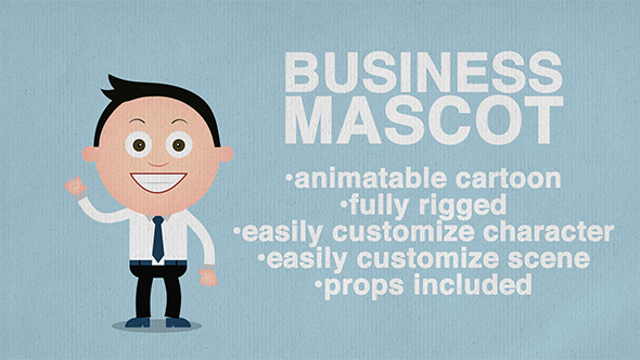 Business Mascot - VideoHive 10353079