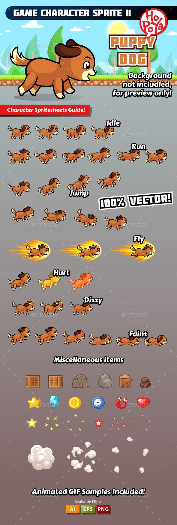 Game Character Sprite 11 - Sprites Game Assets