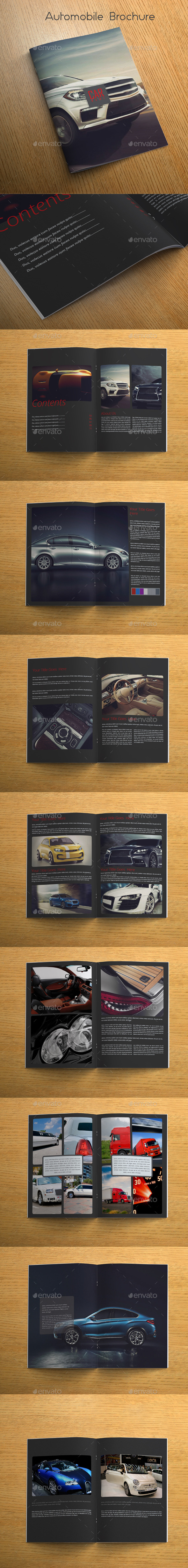 Automobile Brochure - Catalogs Brochures