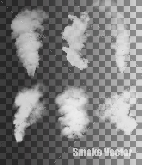 Smoke Transparent Background - Nature Conceptual