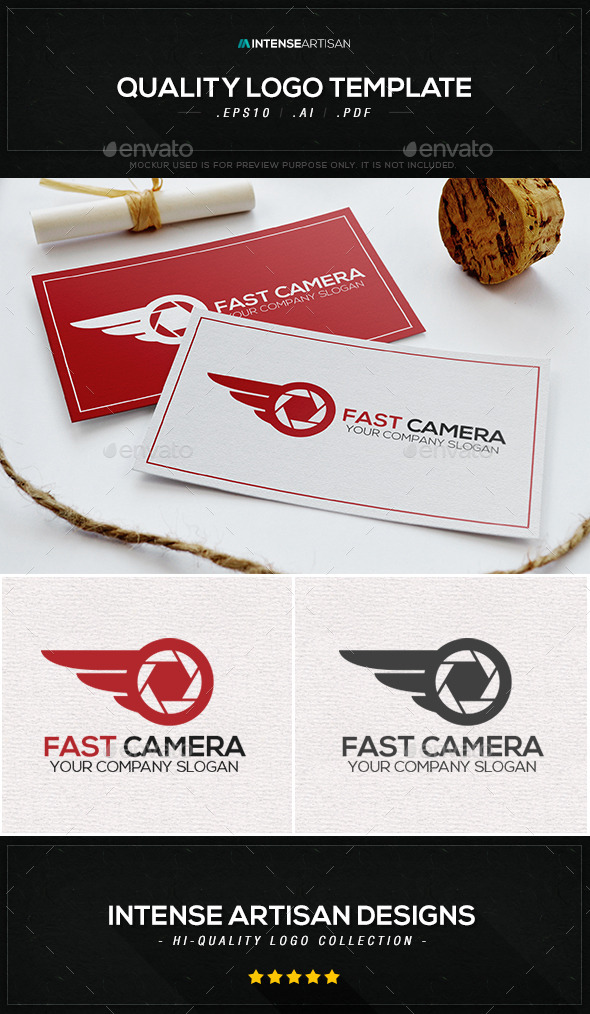 Fast Camera Logo Template - Objects Logo Templates