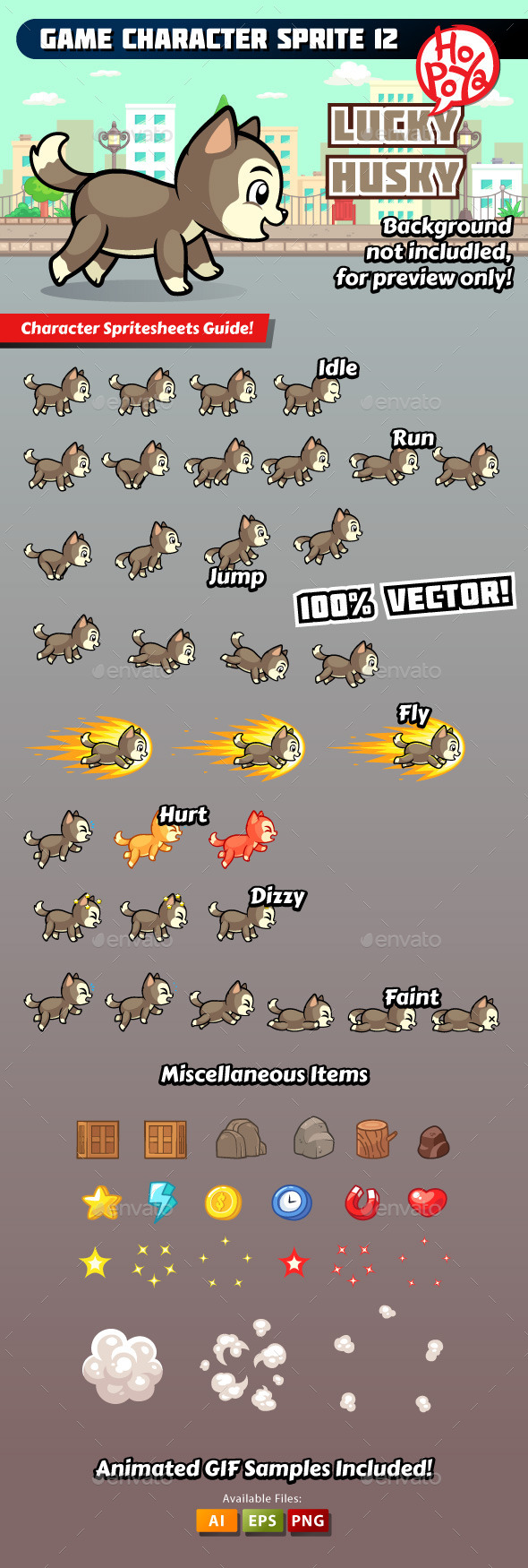 Game Character Sprite 12 - Sprites Game Assets