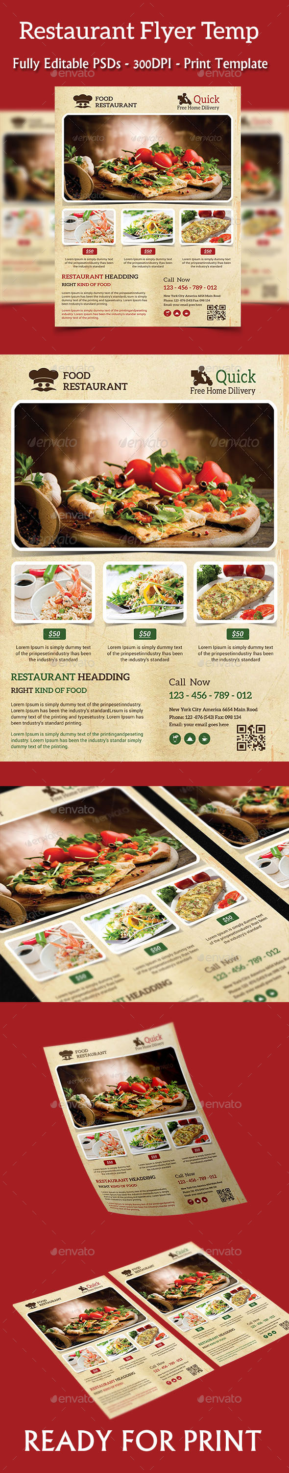 Restaurant Flyer - Events Flyers