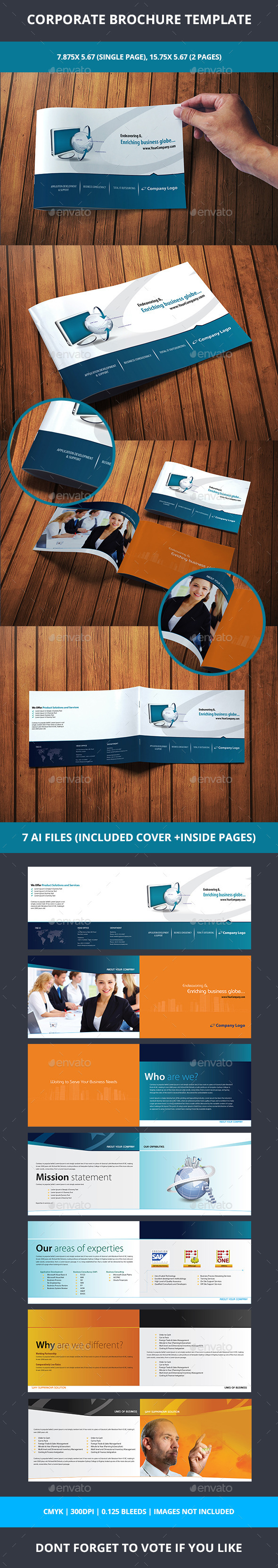 Corporate Brochure - Corporate Business Cards