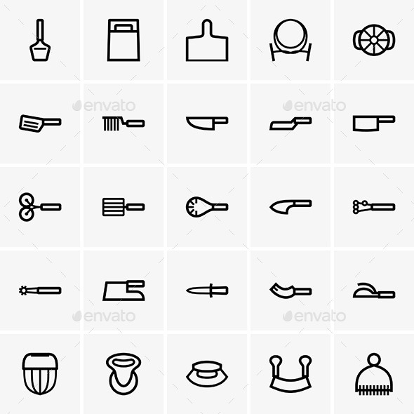 Knives and Cutting Tools - Man-made Objects Objects
