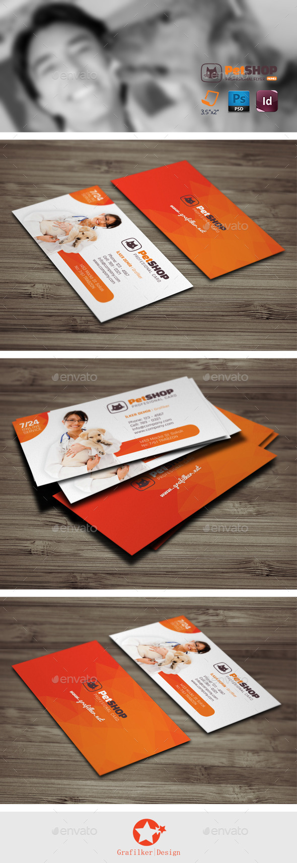 Pet Shop Business Card Templates - Business Cards Print Templates