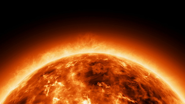 Sun Solar Atmosphere, Motion Graphics 