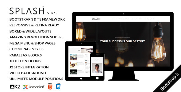 Splash - Multipurpose - ThemeForest 10358010