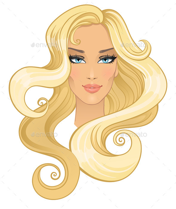 Portrait of Fashionable Girl - People Characters