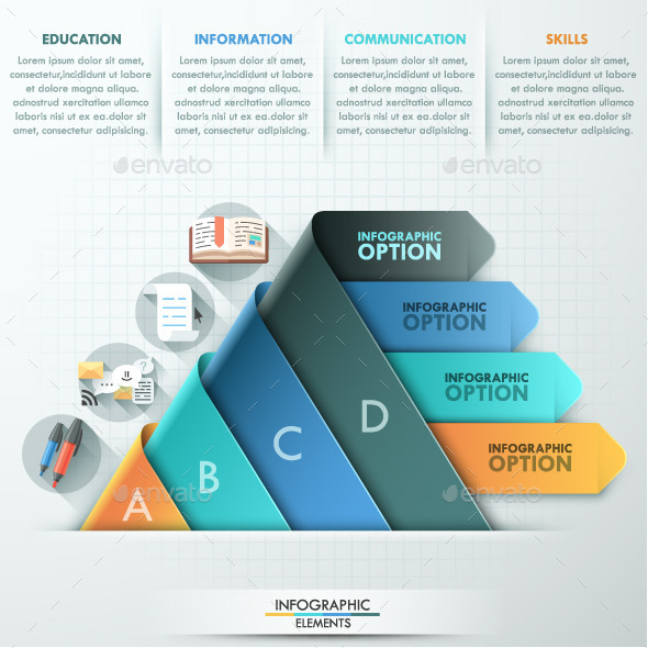 Modern Infographic Options Template - Infographics