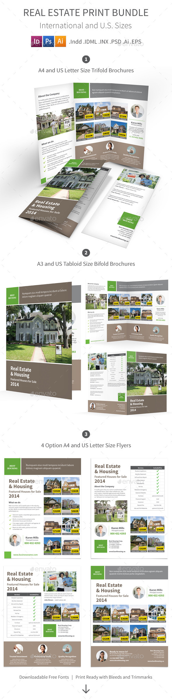 Real Estate Print Bundle - Informational Brochures