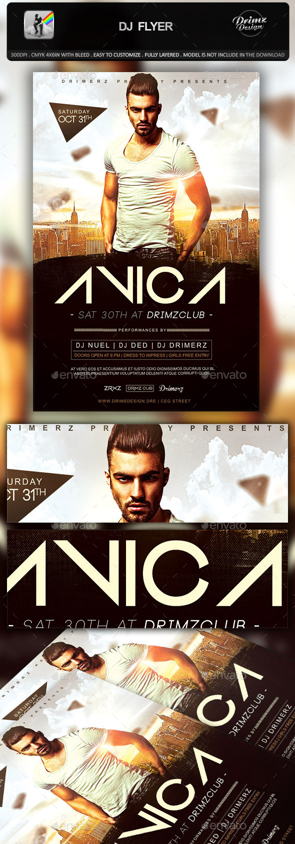 DJ Flyer - Events Flyers