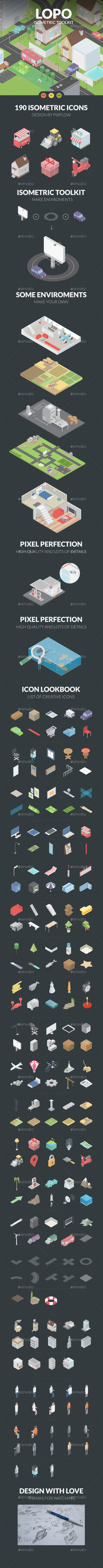 City Builder Kit - Miscellaneous Vectors