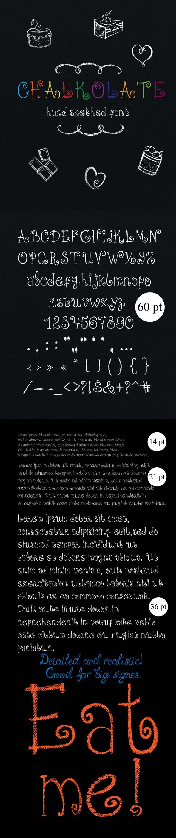 Chalkolate Font - Decorative Fonts