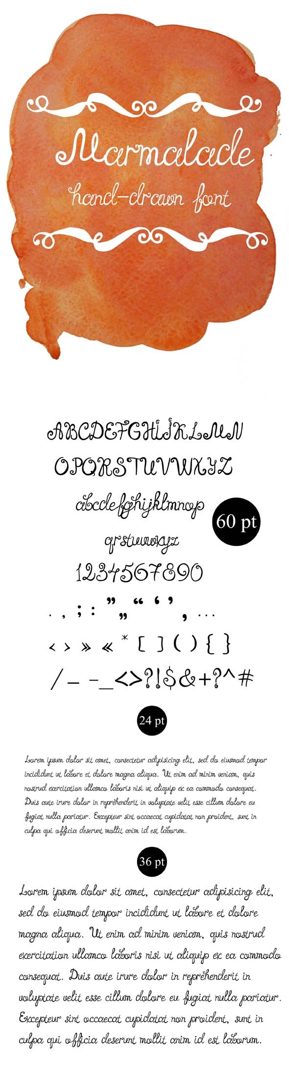 Marmalade Hand-Written Font - Hand-writing Script