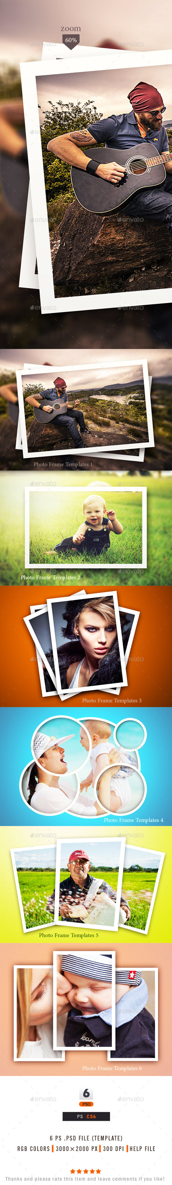 Photo Frame Templates - Photo Templates Graphics