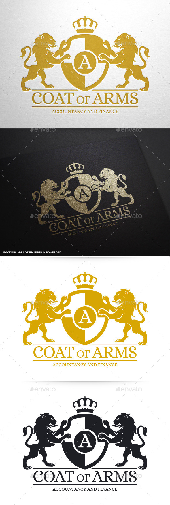 Coat Of Arms Logo Template - Crests Logo Templates