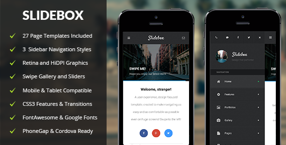 Slidebox | Sidebar Menu for Mobiles & Tablets - 8
