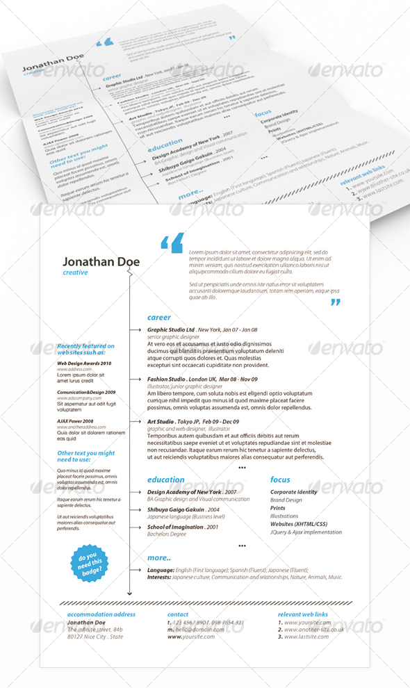 get a resumes