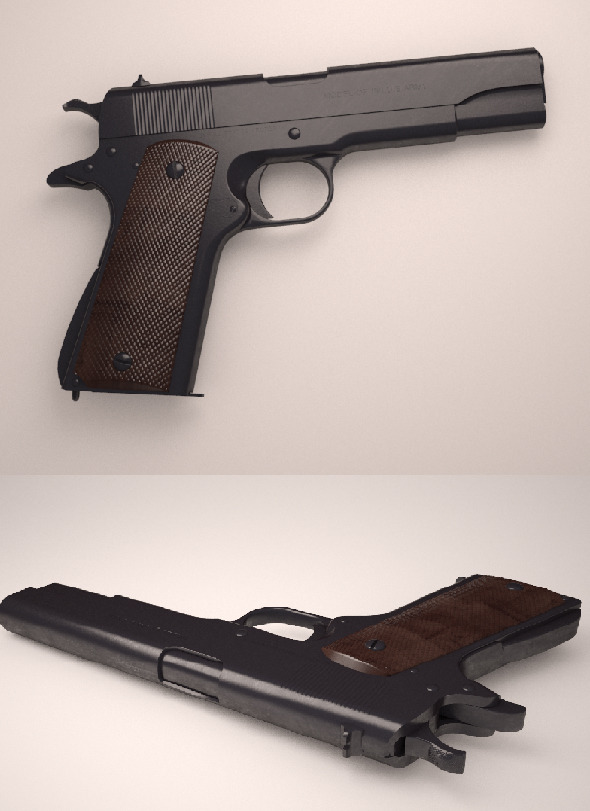 Colt M1911 - 3Docean 10376965