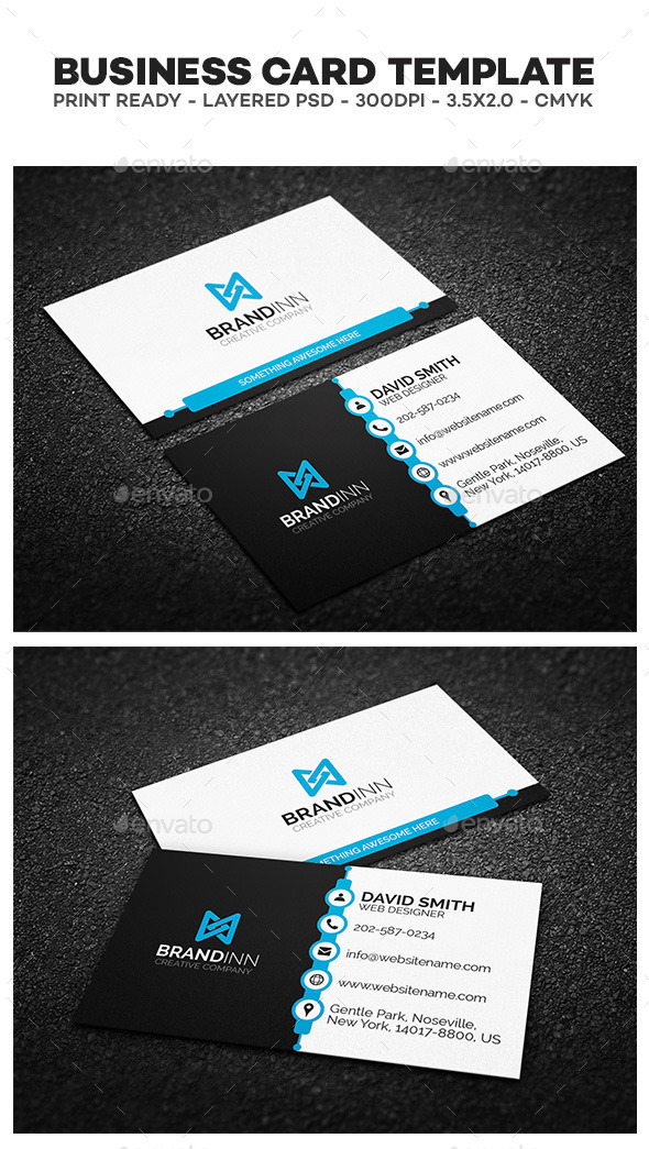 Creative Corporate Business Card 02 - Creative Business Cards