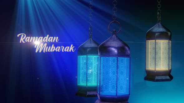 Ramadan Mubarak Background 4K