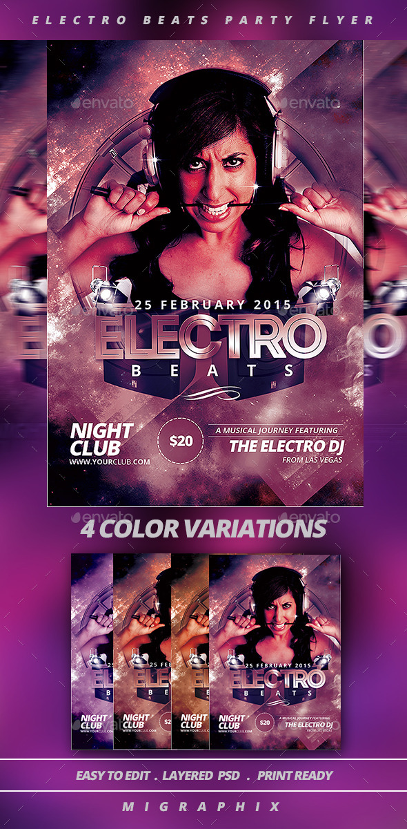 Electro Beats - Clubs & Parties Events