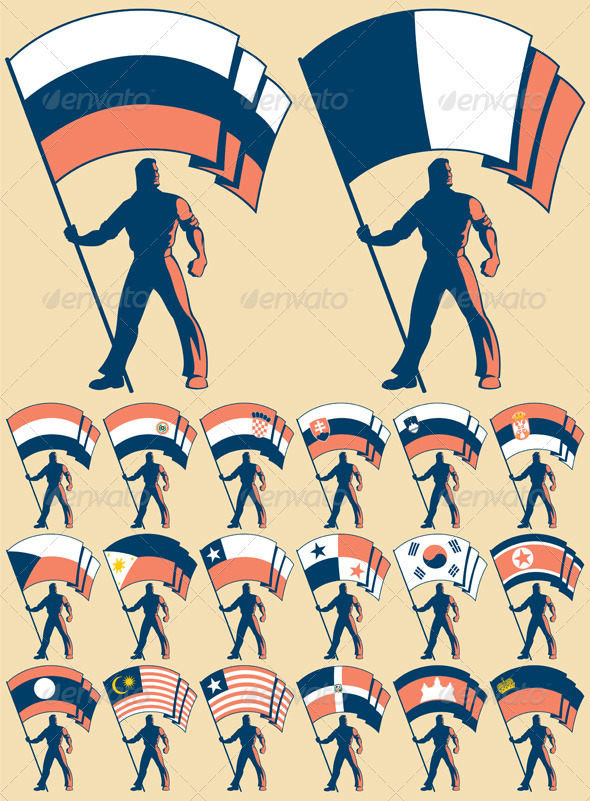 Flag Bearer 3 - Decorative Symbols Decorative