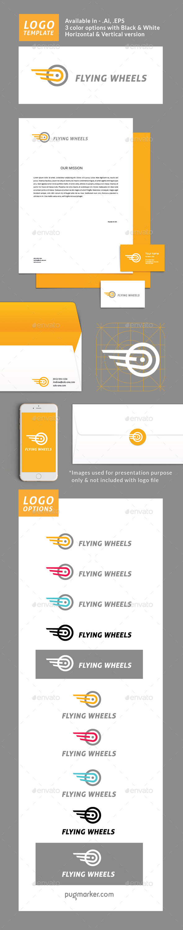 Logo Flying Wheels