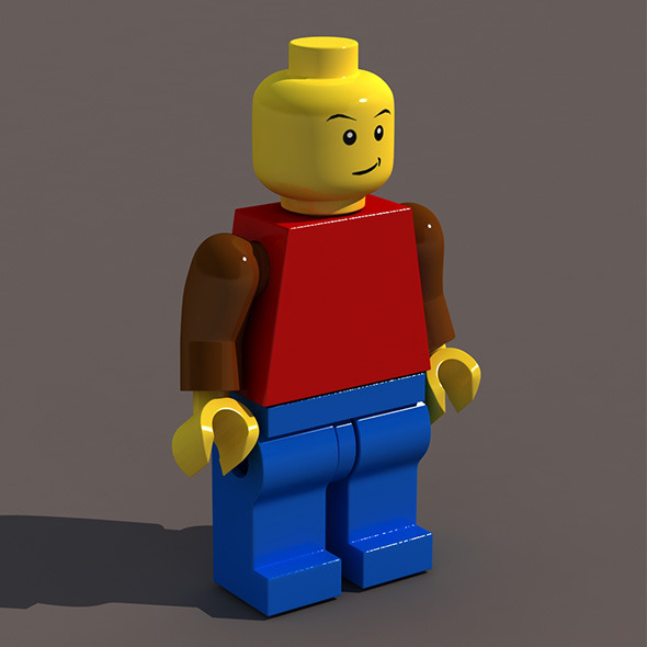 Lego Man - 3Docean 10379825