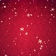 Beautiful snowflakes falling in Red Christmas Background 4K Loop - VideoHive Item for Sale