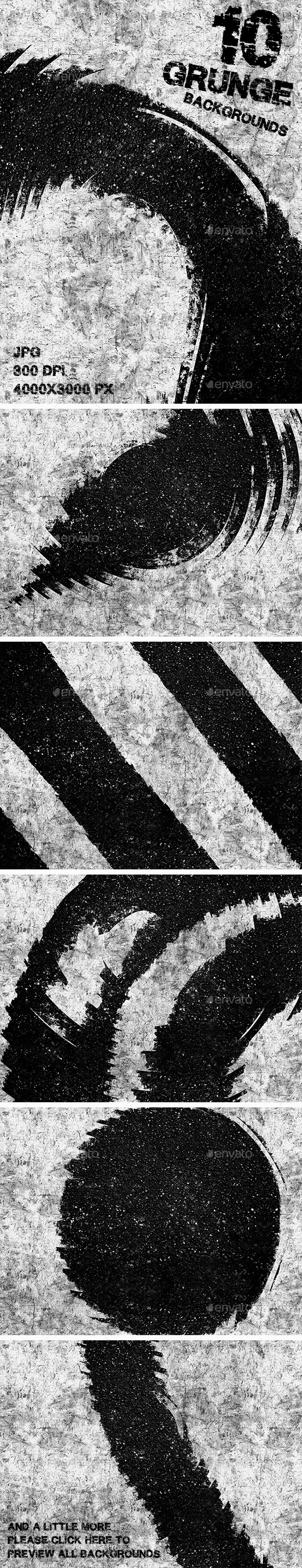 10 Grunge Backgrounds - Abstract Backgrounds