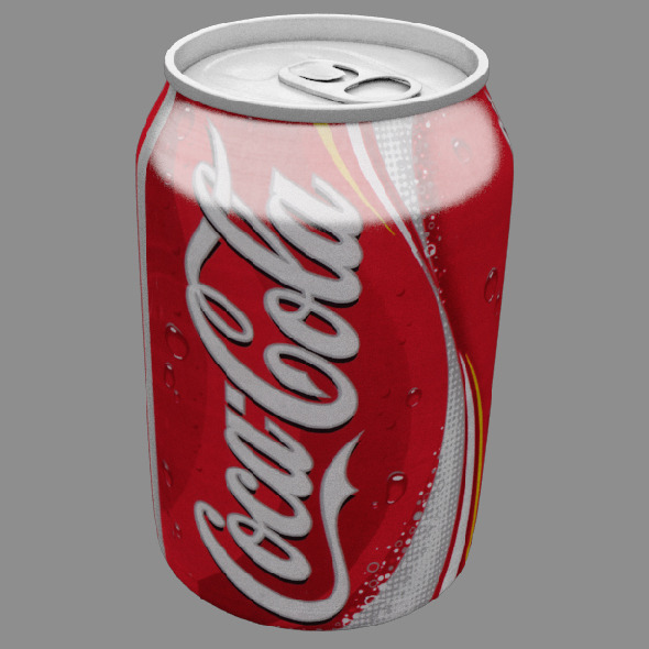 Coca Cola Can - 3Docean 10393201