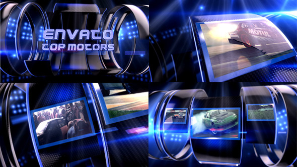 Cars Show Opener - VideoHive 10395403