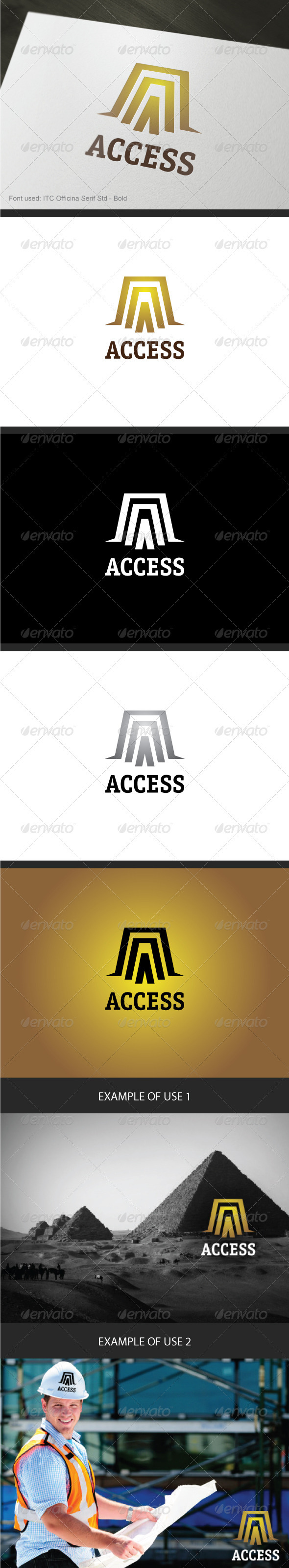 Access Logo - Abstract Logo Templates